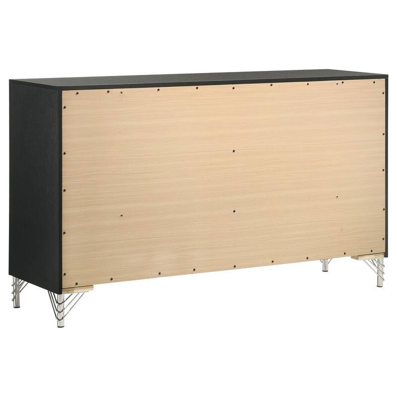 Lucia Modern Classic 6-drawer Dresser White