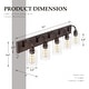 preview thumbnail 32 of 105, Bathroom Vanity Light Fixtures - Farmhouse Wall Light for Bathroom