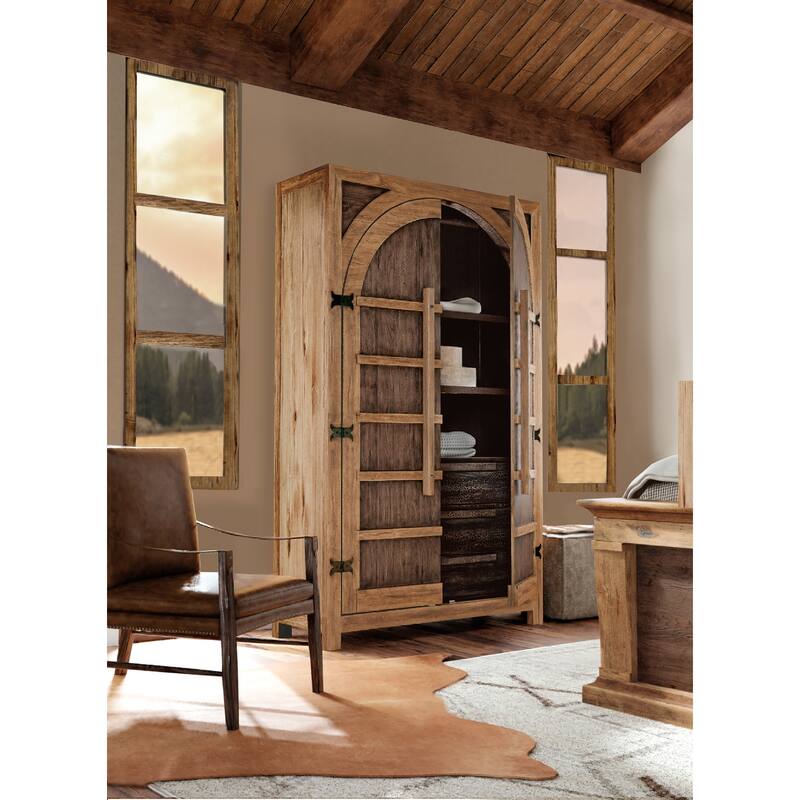 Hooker Furniture 6700-90013-80 Big Sky 52" Wide 3 Drawer Armoire with