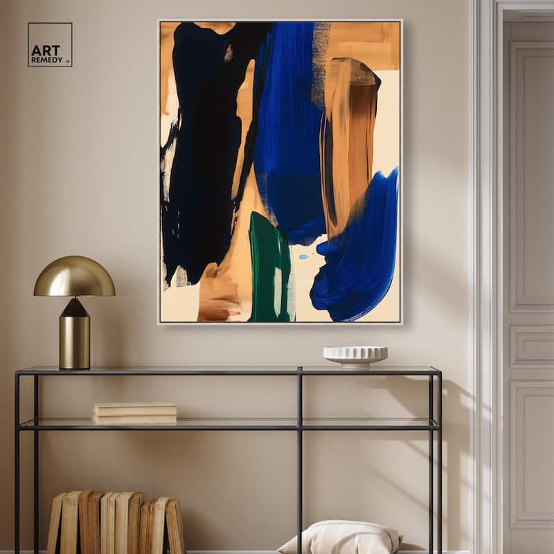 Ochre Odyssey Canvas by Art Remedy