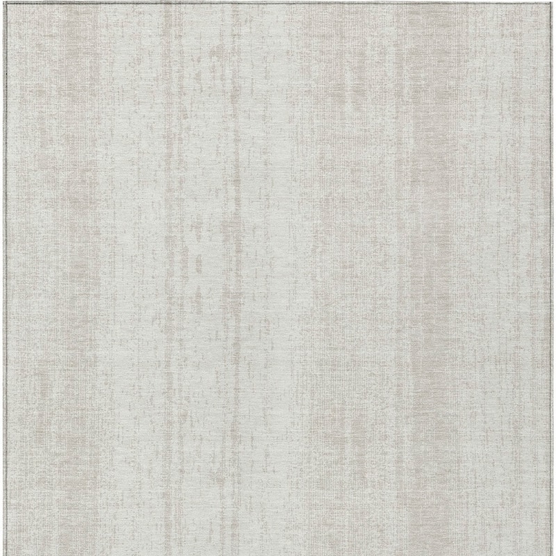 HomeRoots Striped Transitional Rectangle Outdoor Rug