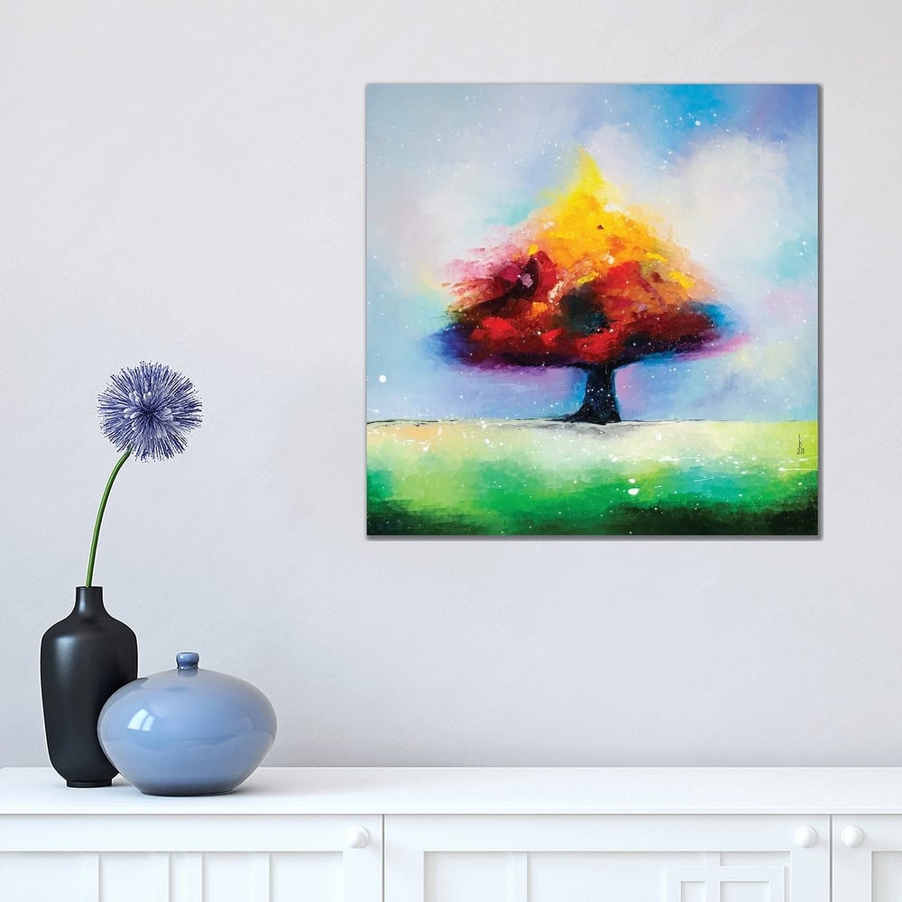 iCanvas "Lonely Tree" by KuptsovaArt Canvas Print