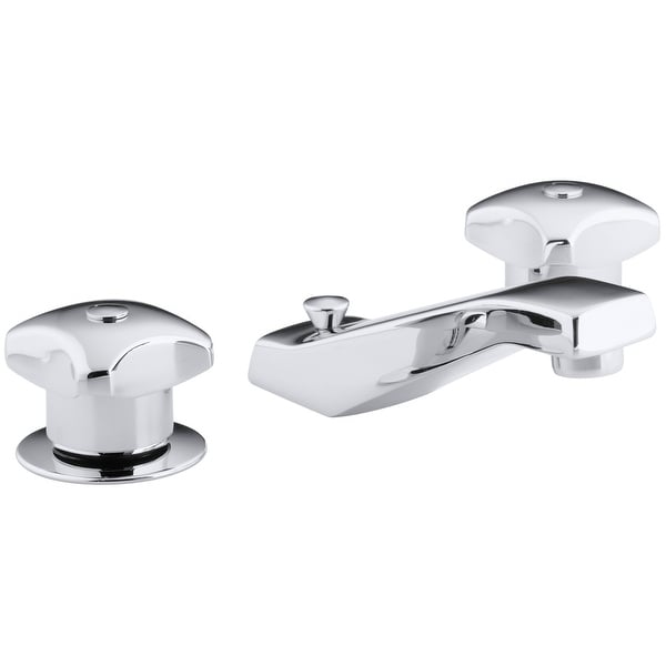 Kohler K-7437-2A Triton Widespread Bathroom Faucet with Ultra-Glide Valve Technology - Polished Chrome