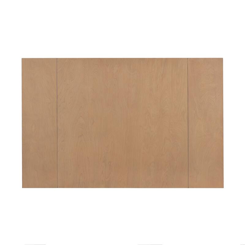 5 Piece Extendable Dining Set, Kitchen Table Set with Drop Leaf Dining Table and 4 Upholstered Dining Chairs