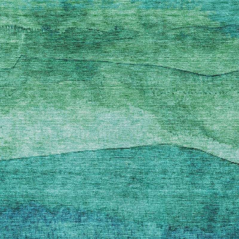 HomeRoots Abstract Modern Rectangle Outdoor Rug