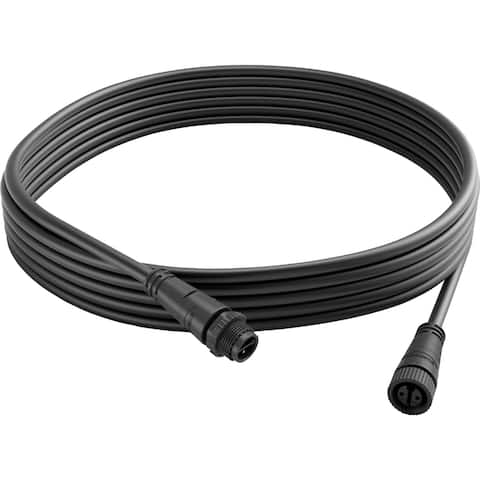 Philips Hue Outdoor Low Voltage Cable Extension, Black