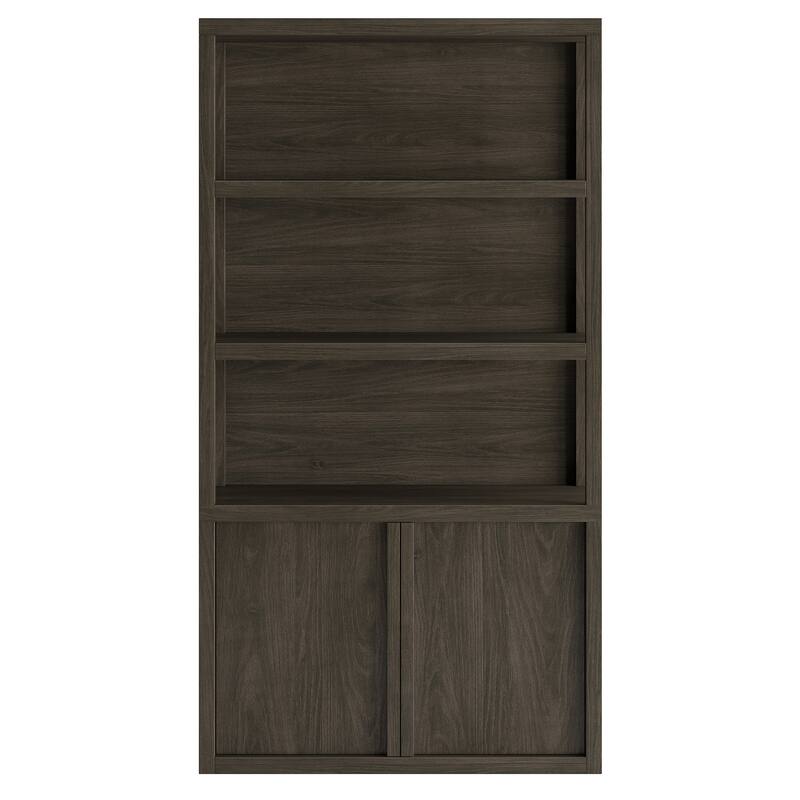 Savin 67.5" Tall Rectangular Bookcase - 67.5" Tall