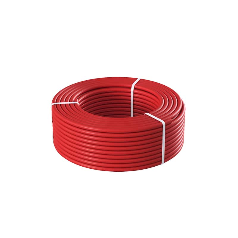 Jones Stephens F76797 1/2" x 1000' Red PEX-A Pipe for Potable Water - - Red
