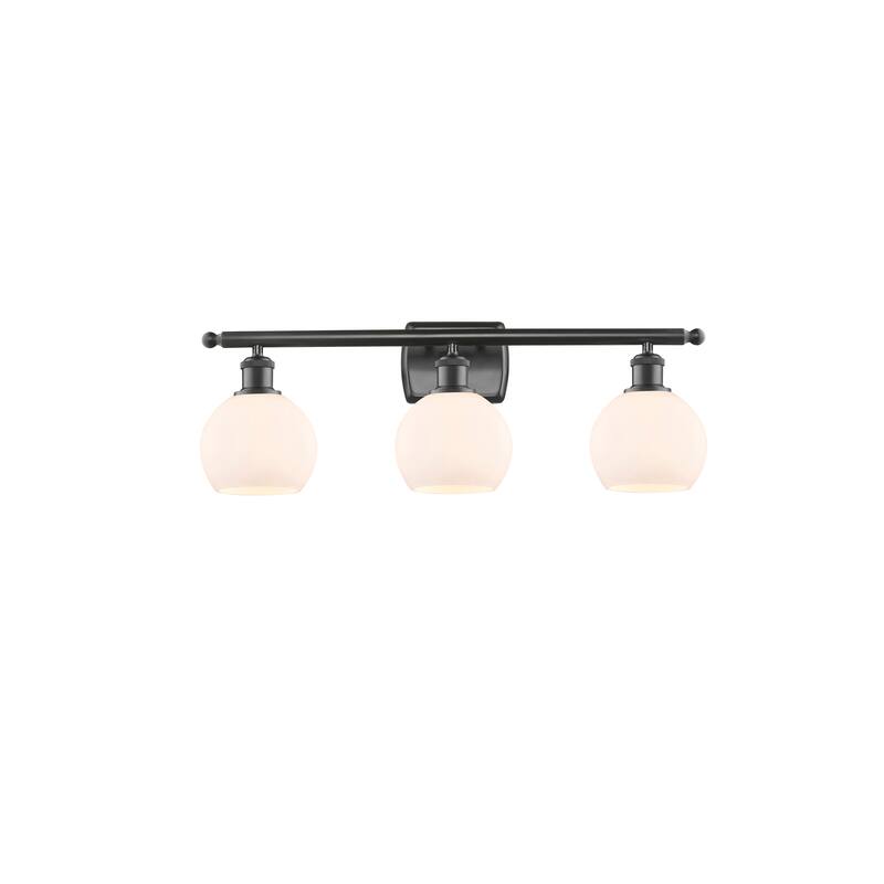 Innovations Lighting Athens 3 Light 26" Bath Vanity Light - 6" Shade