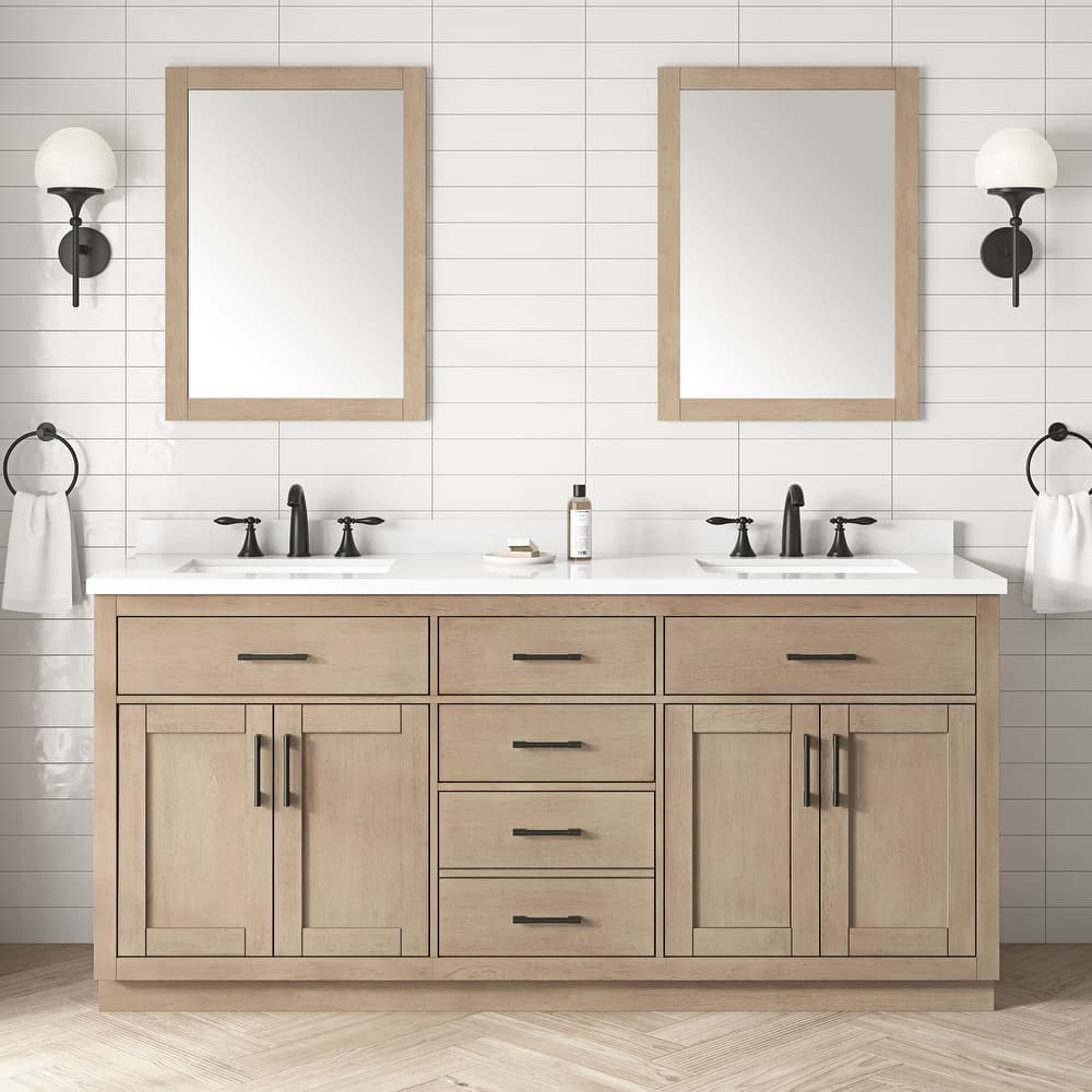 OVE Bailey Bathroom Vanity with Power Bar