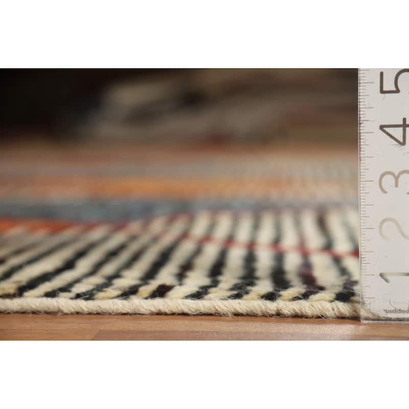 Trellis Moroccan Oriental Area Rug Handmade Living Room Wool Carpet - 8'5" x 9'9"