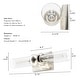 preview thumbnail 4 of 7, Hunter Lenlock Vanity Wall Light - Art Deco, Damp Rated