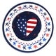 preview thumbnail 4 of 4, Certified International Stars & Stripes 12-Piece Melamine Dinnerware Set, Service for 4