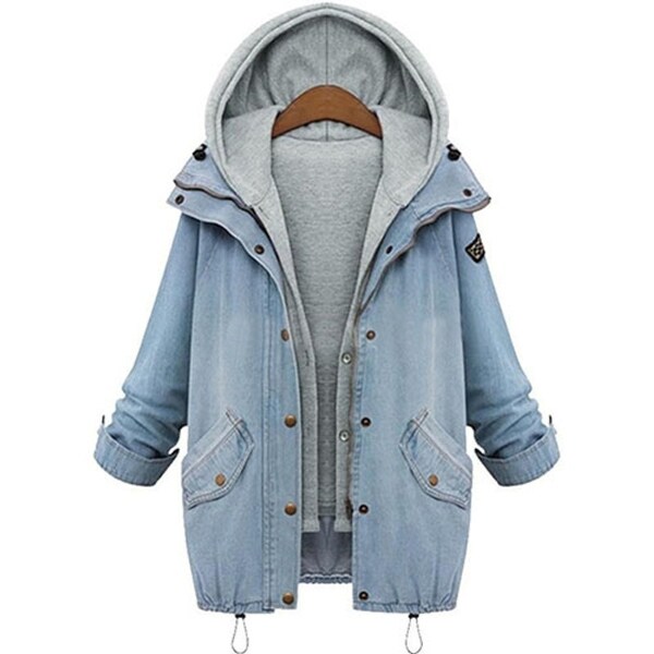 oversized jacket with hood