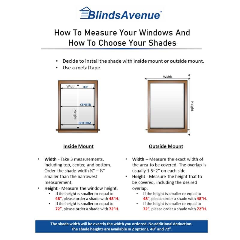 BlindsAvenue Cordless Blackout Cellular Honeycomb Shade, 9/16" Single Cell, Sticks & Stones
