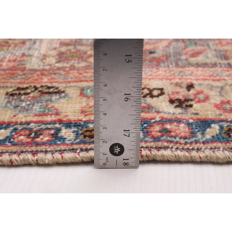 ECARPETGALLERY Hand-knotted Antalya Vintage Red Wool Rug - 9'6 x 12'6