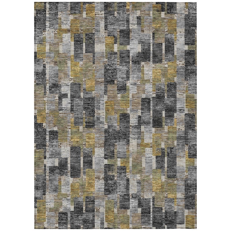 Machine Washable Indoor/ Outdoor Casual Carson Chantille Rug