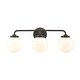 preview thumbnail 1 of 35, Fairbanks 22.75'' Wide 3-Light Vanity Light Parchment