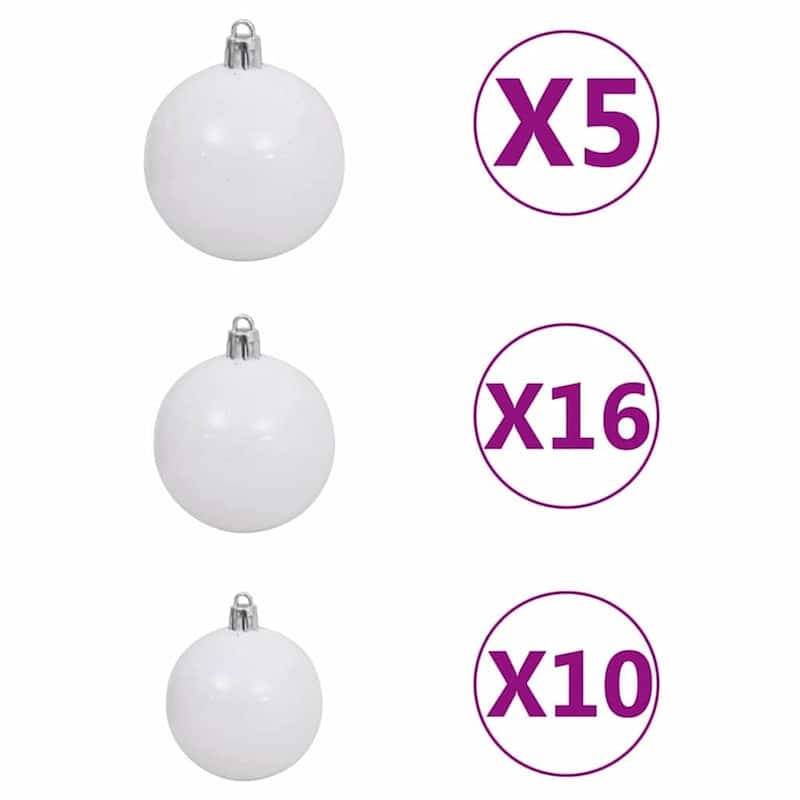 vidaXL Artificial ChristmasTree with Stand Gree PVC