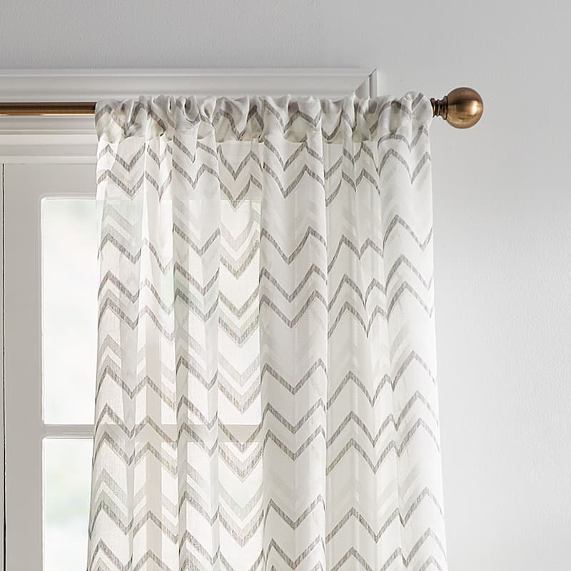 KARL LAGERFELD PARIS Simone Curtain Panel Pair