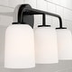 preview thumbnail 6 of 11, Lawson 3-light Bath/ Vanity Fixture w/ Soft White Glass