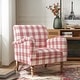 preview thumbnail 13 of 43, HULALA HOME Mandan 29.5" Wide Farmhouse Accent Armchair with Solid Wood Legs