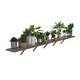 preview thumbnail 34 of 39, VEIKOUS Wooden Greenhouse Shelves, Heavy-Duty Storage Shelving for Wooden Greenhouses, 5 Available Sizes 137''