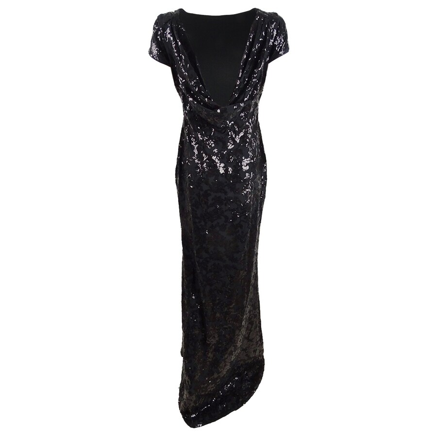 calvin klein sequin gown