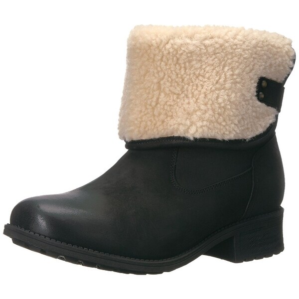 uggs black mid calf