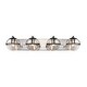 preview thumbnail 1 of 23, Davenay 31'' Wide 4-Light Vanity Light - Satin Nickel