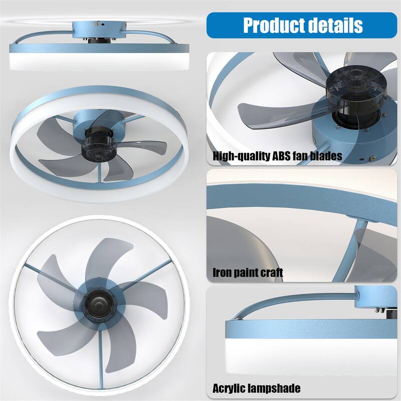 Ceiling Fans with Lights and Remote