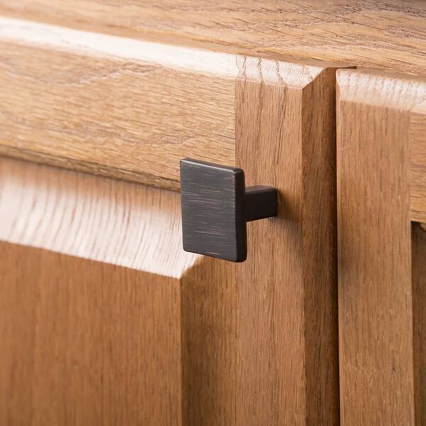 Shop Hickory Hardware Hh075341 Skylight 1 1 4 Square Cabinet Knob Overstock 17265514