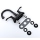preview thumbnail 12 of 15, PROOX 4-inch Swivel Spout Centerset 3-hole Bathroom Faucet with Pop-up Drain