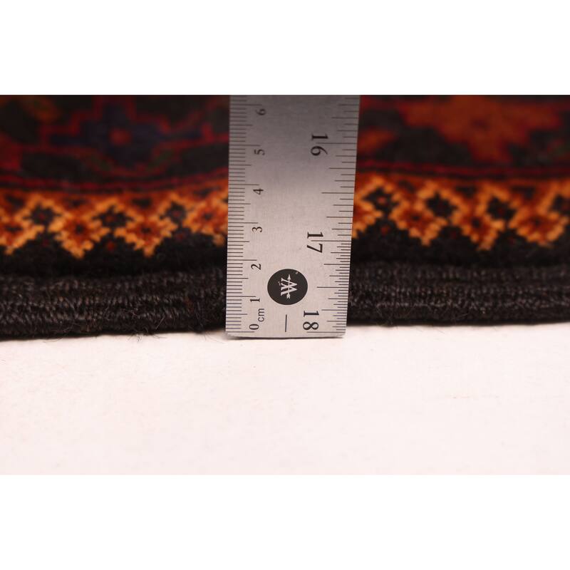 ECARPETGALLERY Hand-knotted Teimani Black Wool Rug - 4'0 x 6'7