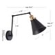 preview thumbnail 42 of 43, Elliot 7" Adjustable Arm Metal LED Wall Sconce, Chrome by JONATHAN Y