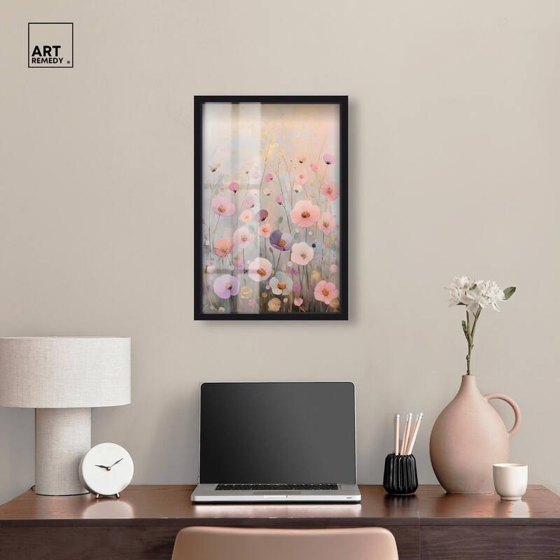 Tiny Blooms II Shadowbox by Art Remedy