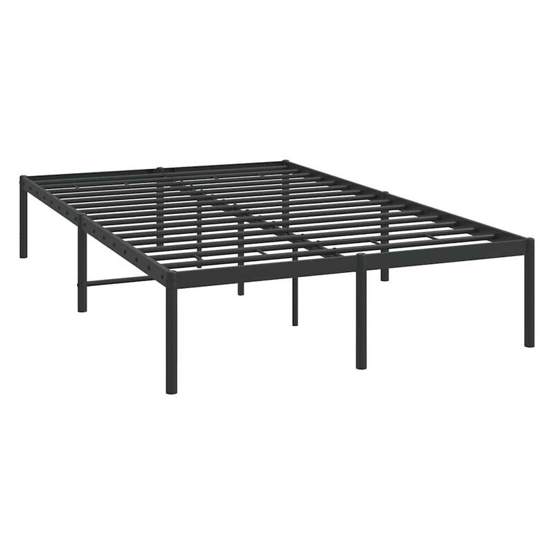 vidaXL Metal Bed Frame, No Mattress
