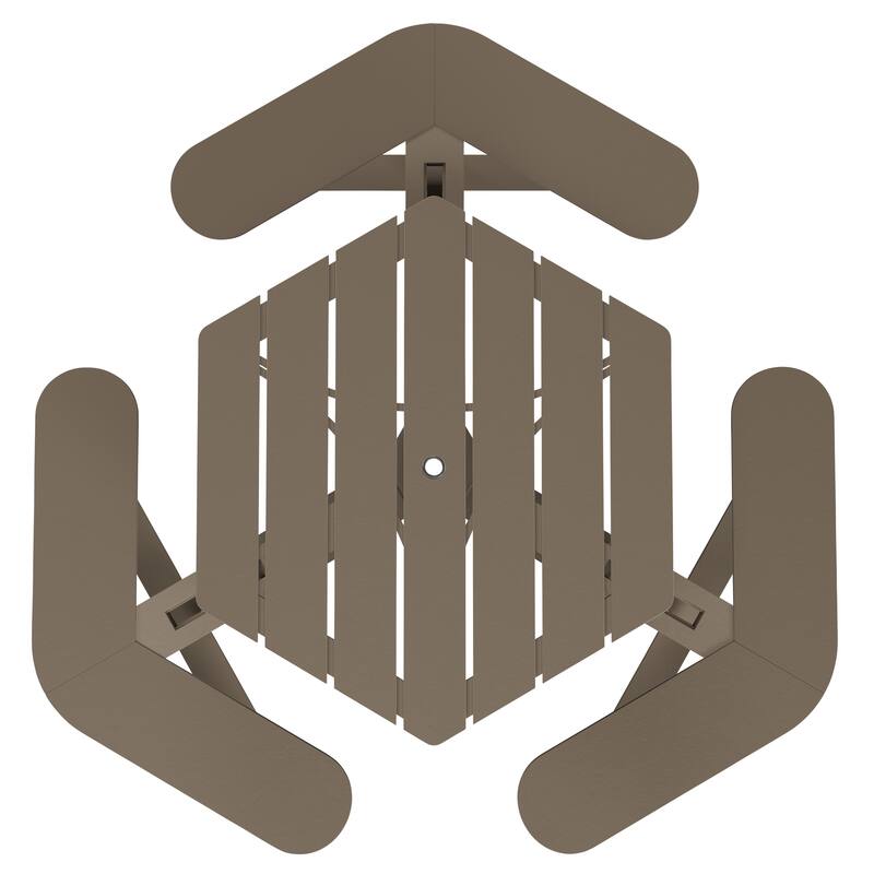 Shoreline Hexagon Picnic Table