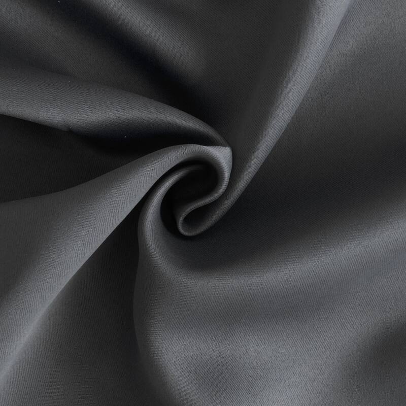 Dainty Home Hamden Blackout Thermal Insulated Grommet Single Panel Extra Wide Curtains - 54" x 84"