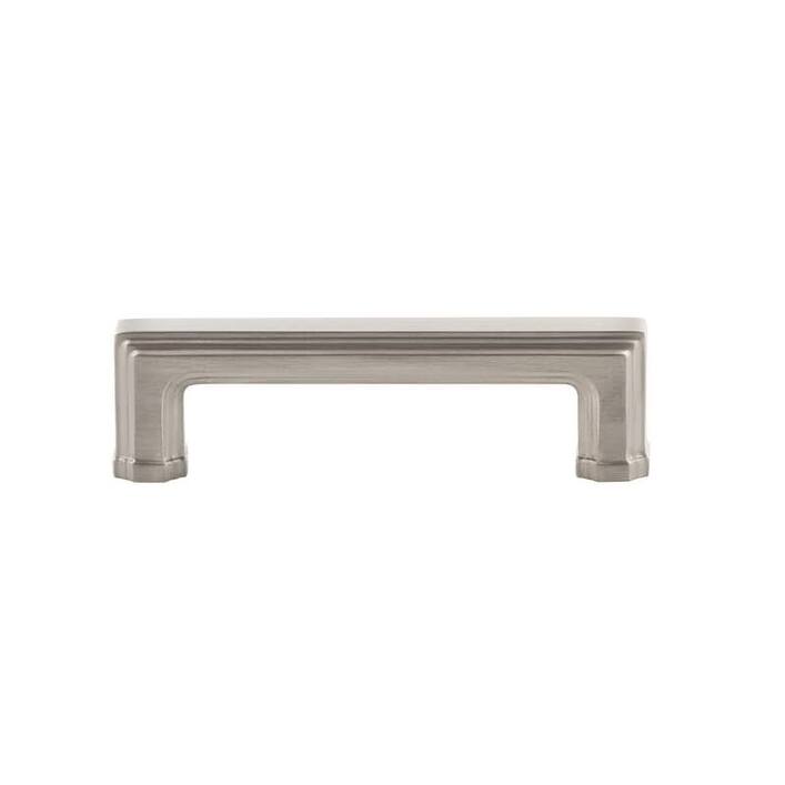 Grandeur CARR-BRASS-PULL-3 Carre 3" Center to Center Solid Metal - Satin Nickel