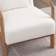 preview thumbnail 63 of 142, Aston Modern Solid wood Accent Chair for Living Room