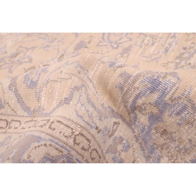 ECARPETGALLERY Hand-knotted Antalya Vintage Beige Wool Rug - 8'5 x 10'10