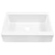 preview thumbnail 2 of 7, Parker Crisp White Fireclay 34" Single Bowl Quick-Fit Drop-in Farmhouse Apron Front Traditional-Style Kitchen Sink and Drain