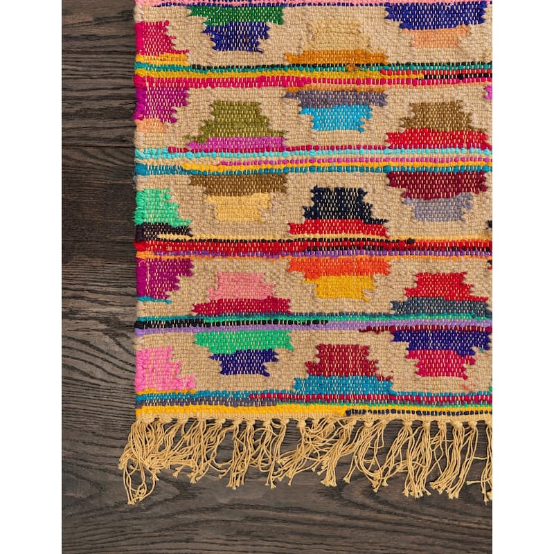 Contemporary Octiane Collection Area Rug