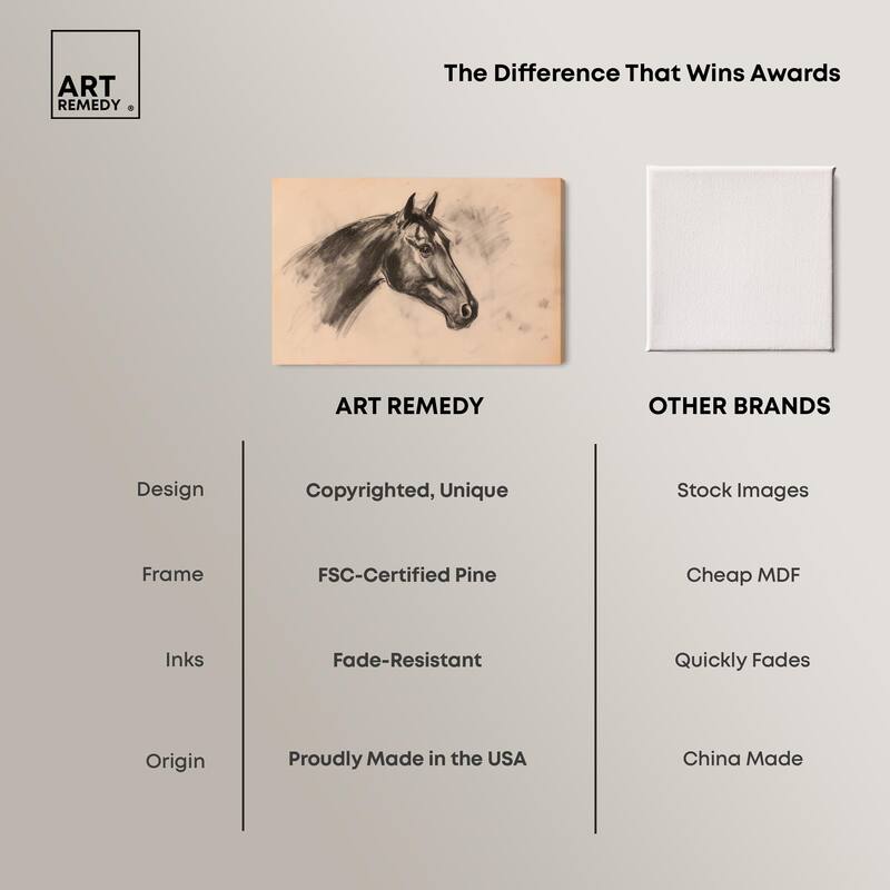 Strong side Canvas by Art Remedy, Gallery Wrapped