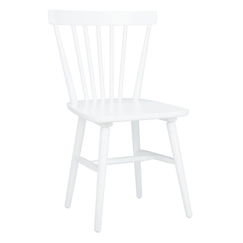 SAFAVIEH Signa Spindle Farmhouse Dining Chair (Set of 2) - 20" W x 20" D x 33" H - 20"W x 20"D x 33"H