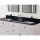 preview thumbnail 12 of 24, Altair Feltre Bathroom Vanity Countertop in Imperial Black Finish