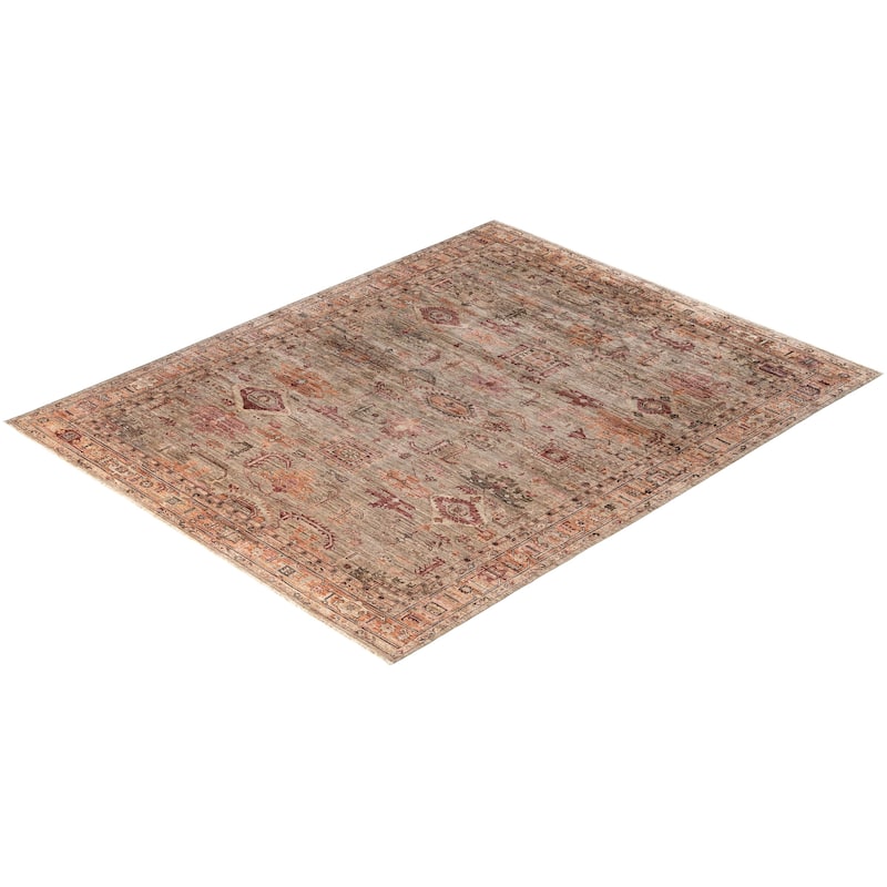 Serapi One-of-a-Kind Hand-Knotted Area Rug - Brown - 9' 3" x 11' 11"