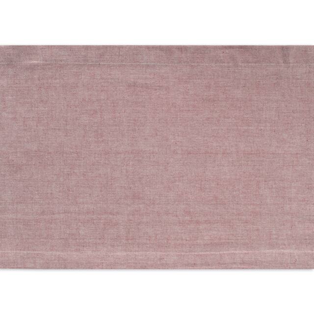 Design Imports Solid Chambray Table Runner (0.25 inches high x 14 inches wide x 72 inches deep)