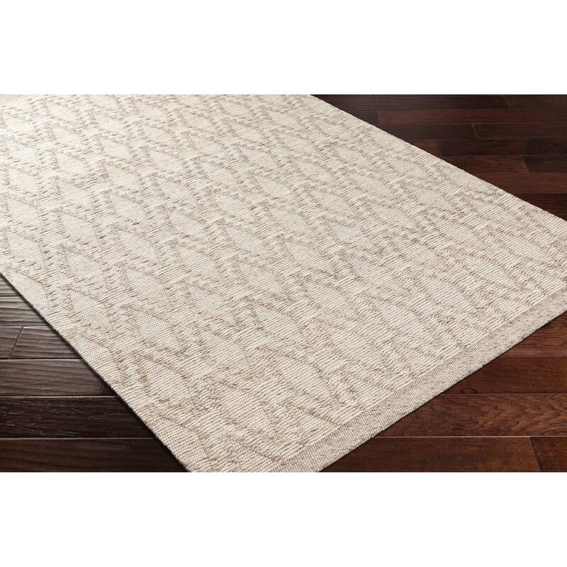 Nattie Handmade Trellis Wool & Recycled PET Area Rug